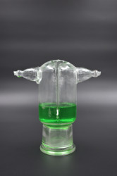 Склянка Тищенко для промывки газов через сыпучие вещества