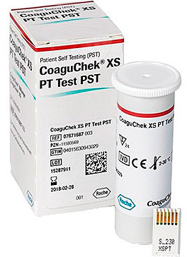 Тест-полоски CoaguChek XS PT Test PST №24