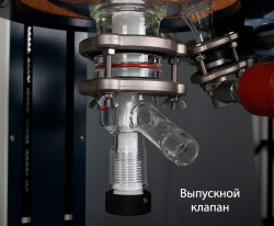 Стеклянный реактор с подъемно-поворотным механизмом GRL-CE 30 литров