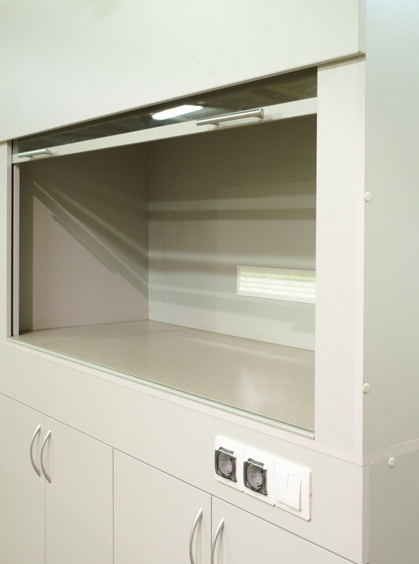 Вытяжной шкаф типовой ПГЛ-ЛК ВШ2, 1200х800х2200