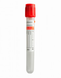 Пробирка вакуумная с активатором свертывания крови 13х100 мм, 6 мл, уп. 100 шт.
