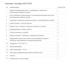 МХП-ПХП испытательный аппарат для определения механических примесей 