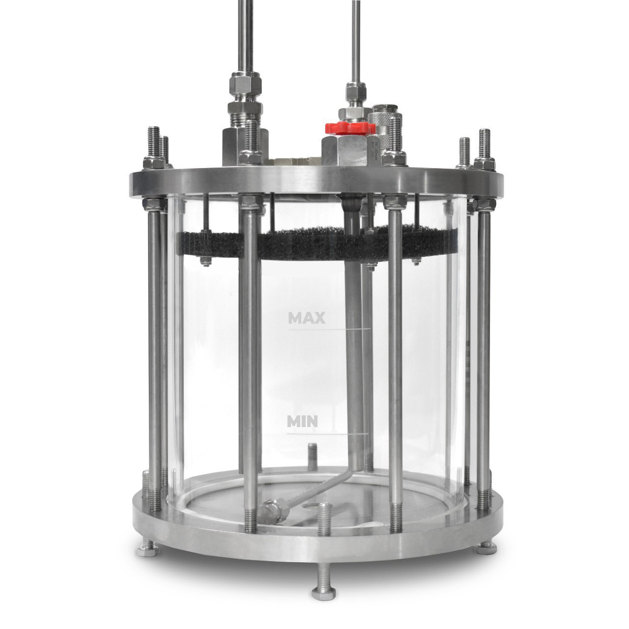 Ёмкость для изготовления наномасляной эмульсии (хроматографическая колонка)