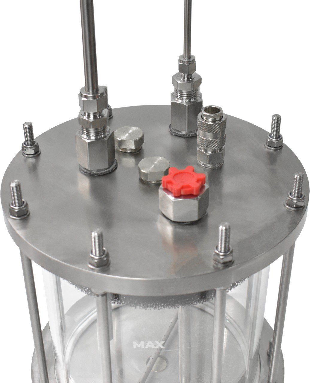 Ёмкость для изготовления наномасляной эмульсии (хроматографическая колонка)