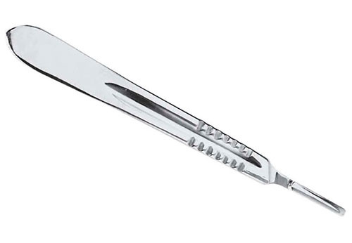  Ручка скальпеля большая,130 мм (№4)  Р-71 (2)