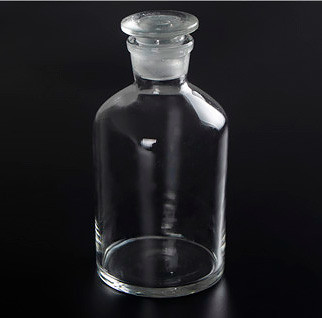 Склянка для реактивов, 20000 мл, из светлого стекла, с узкой горловиной и притертой пробкой
