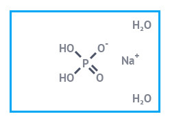 Натрий фосфорнокислый 1-замещенный 2-водный "чда" (натрий дигидроортофосфат дигидрат), фасовка 1 кг