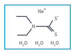 Натрий N,N-диэтилдитиокарбамат имп, (натрий диэтилдитиокарбаминовокислый тригидрат), фас 0,1 кг  (цена указана  за кг)
