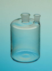 Бутыль Вульфа с 2 горловинами, 10000 мл, без крана (Склянка-аспиратор)