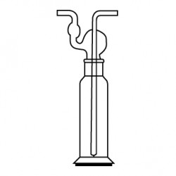 Склянка для промывания газов сн-1-250