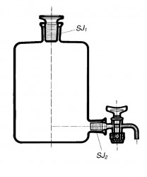 Бутыль Вульфа с краном, 15000 мл (Склянка-аспиратор)