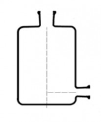 Бутыль Вульфа, 500 мл, с краном (Склянка-аспиратор)