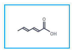 Продукция кислота. Сорбиновая кислота структурная формула. Сорбиновая кислота формула. Сорбиновая кислота способ обнаружения. 2 4 Гексадиеновая кислота.