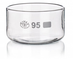 Чашка кристаллизационная, 40 мл, без носика, объем 15 мл