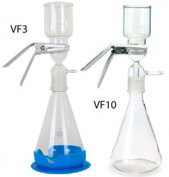 Стеклянные комплекты VF3 и VF10 для фильтрации (47 мм, 90 мм)