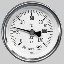 Термометр биметаллический ТБП63