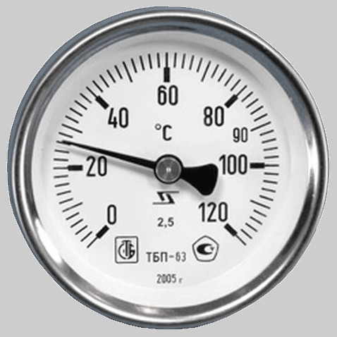Термометр ТБП 100/100/Т3-(0-120 °С)