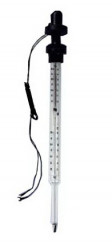 Термометр ТПК-М П №2 (-35...+70) в.ч. 355, н.ч. 253, электроконтактный, прямой ртутный