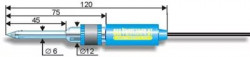 Лабораторный комбинированный pH-электрод ЭСК-10611