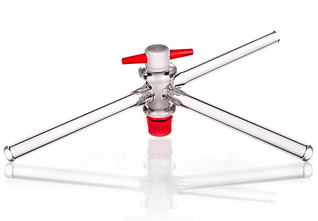 Кран трехходовой, 2,5 мм, Т-образный, тефлоновый вентиль – купить в ...