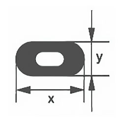 Капиллярная профильная трубка Simax, 15х4 мм, внутренний диаметр 1,5 мм